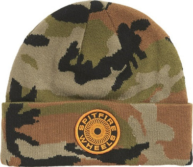 Spitfire Beanie Classic 87 Swirl Patch Camo