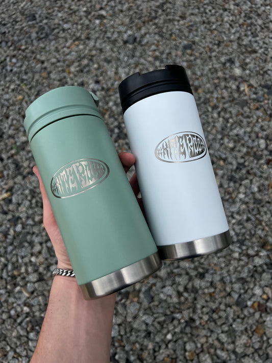 Whiteroom Mizu 15oz (450ml) Insulated Bottle with Coffee Lid
