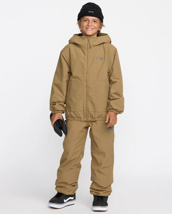 Volcom Youth Chaos Insulated Pant Bronze
