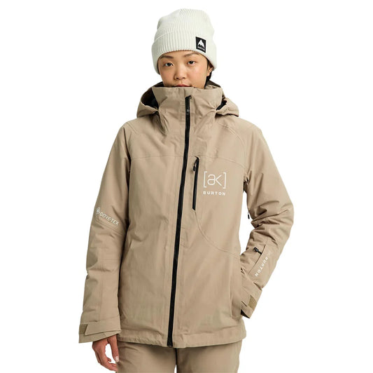 Burton Womens [ak] GORE‑TEX 2L Embark Jacket Summit Taupe