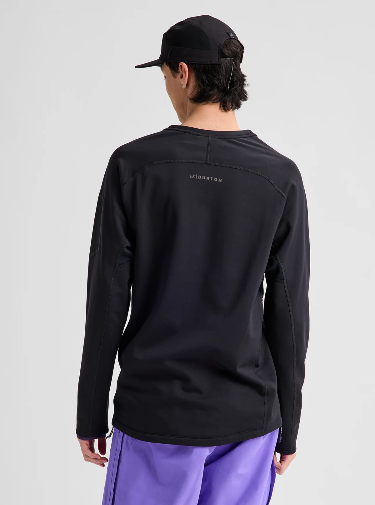 Burton Men's [ak]® Baker Stretch Crewneck Fleece True Black
