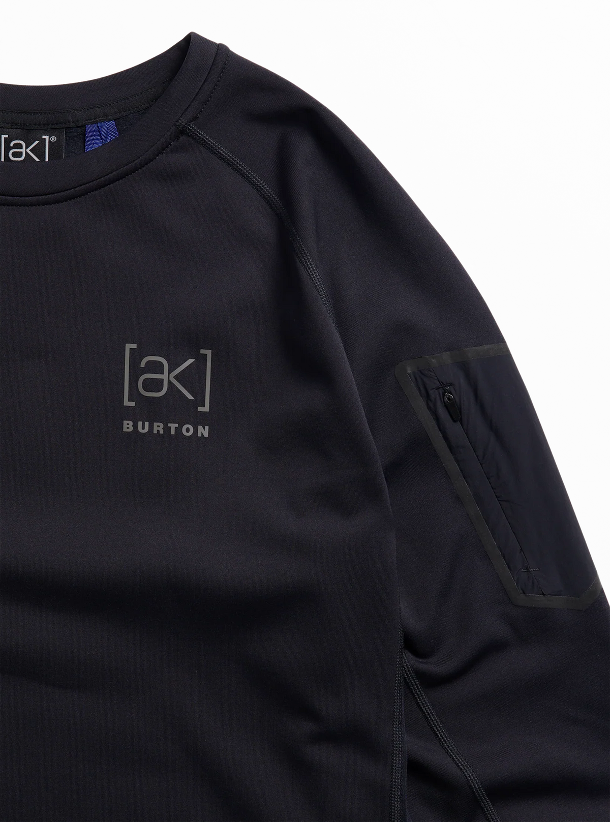 Burton Men's [ak]® Baker Stretch Crewneck Fleece True Black