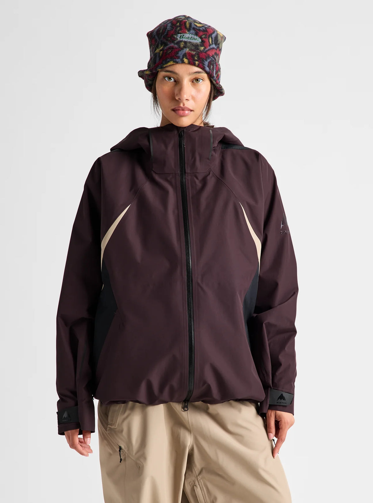 Burton Futuretrust 3L Jacket Bear Hug Brown / True Black / Summit Taupe