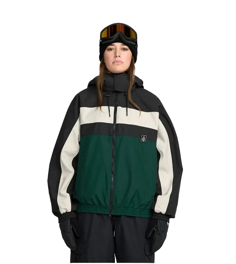 Volcom DLM Gore-Tex Snow Jacket Black Green