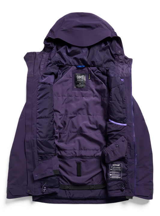 Burton Women's [ak] Swash Synthetic Insulated GORE-TEX® 2L Jacket Nightshade Purple 2027