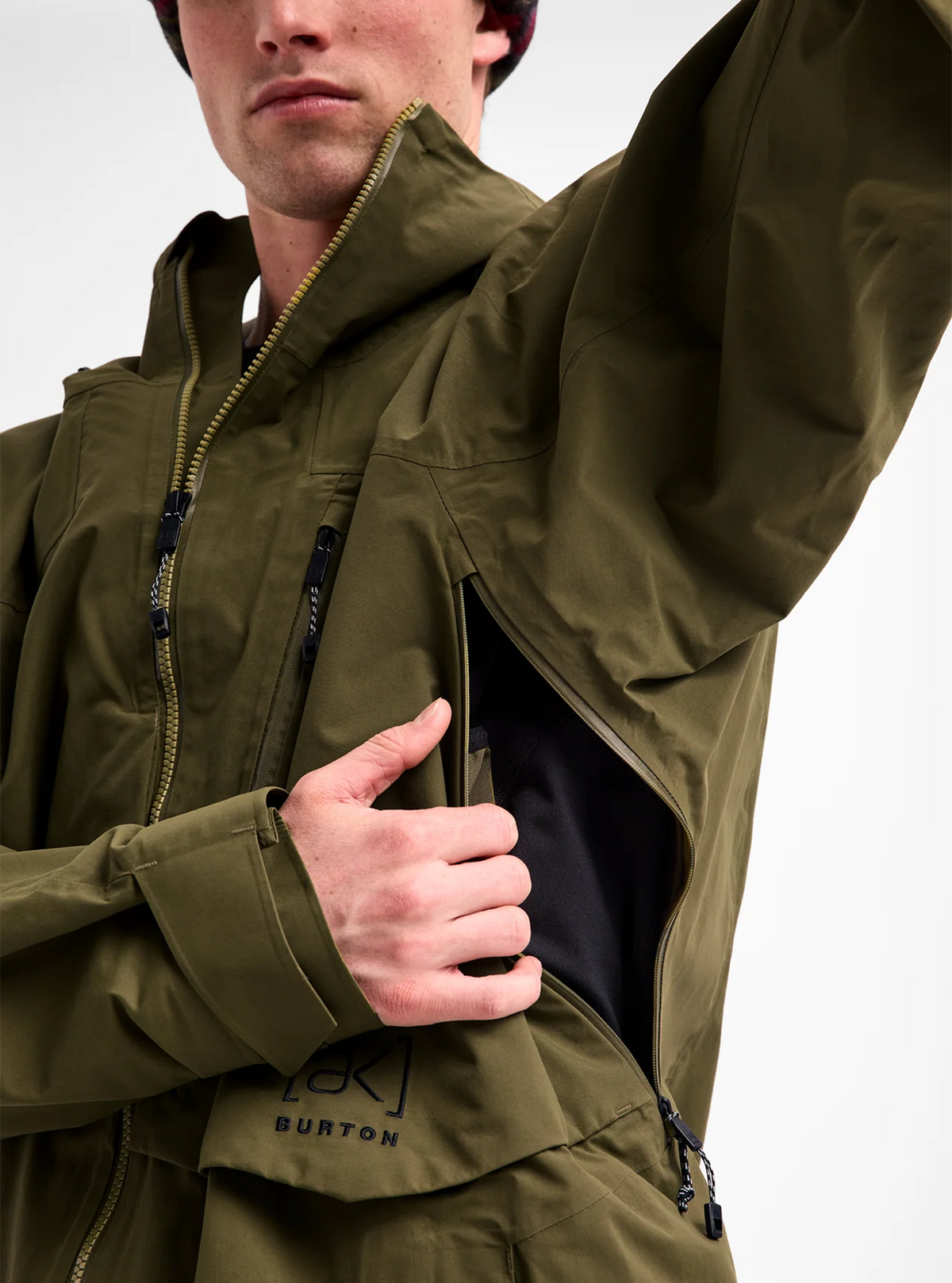 Burton Men's [ak] Cyclic GORE-TEX® 2L Jacket Dried Moss 2027