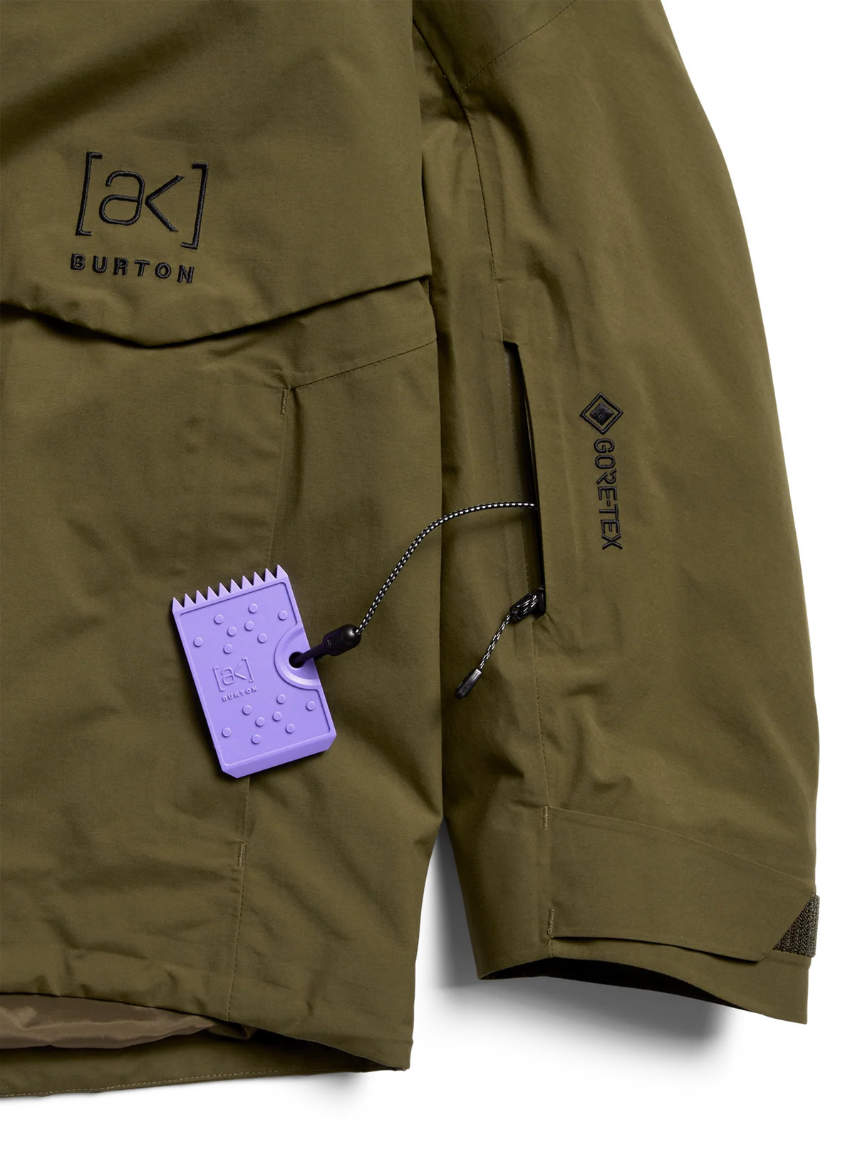 Burton Men's [ak] Cyclic GORE-TEX® 2L Jacket Dried Moss 2027