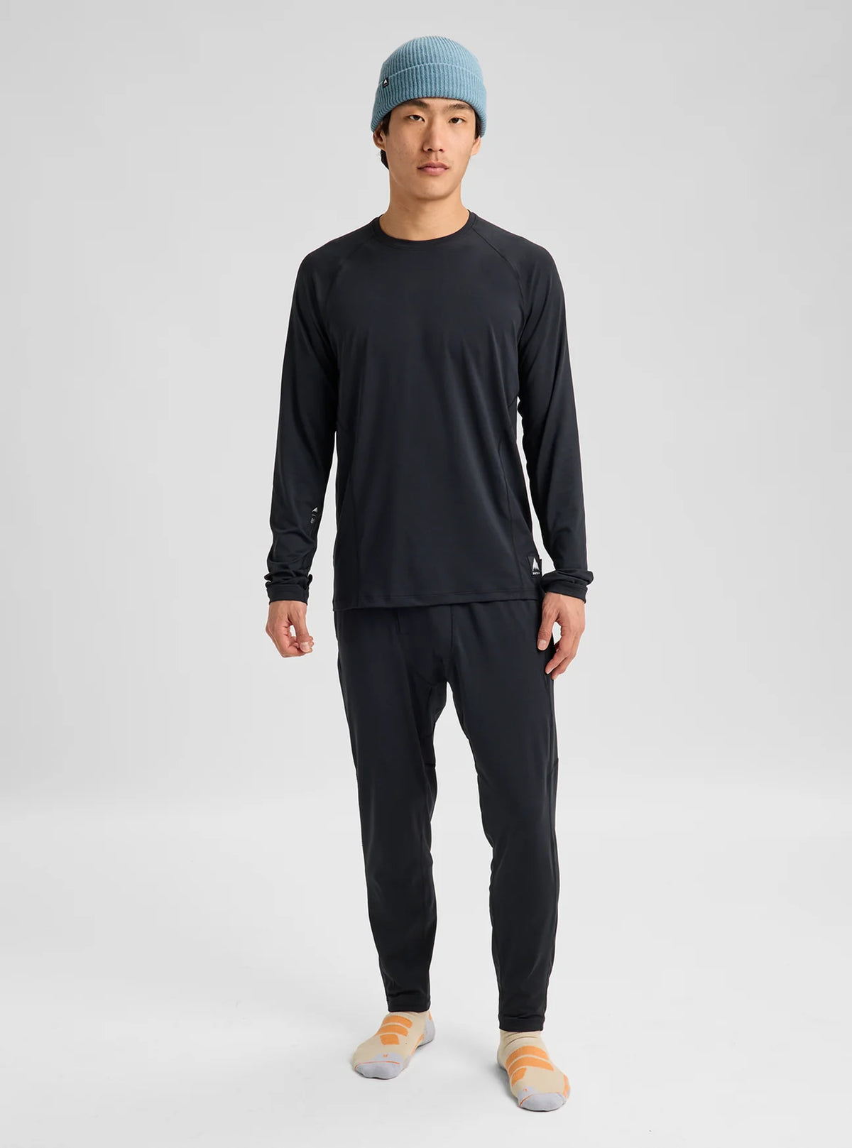 Burton Men's Lightweight Base Layer Crewneck True Black