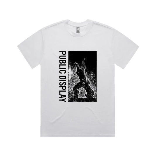 Public Display Tee White