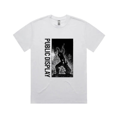 Public Display Tee White