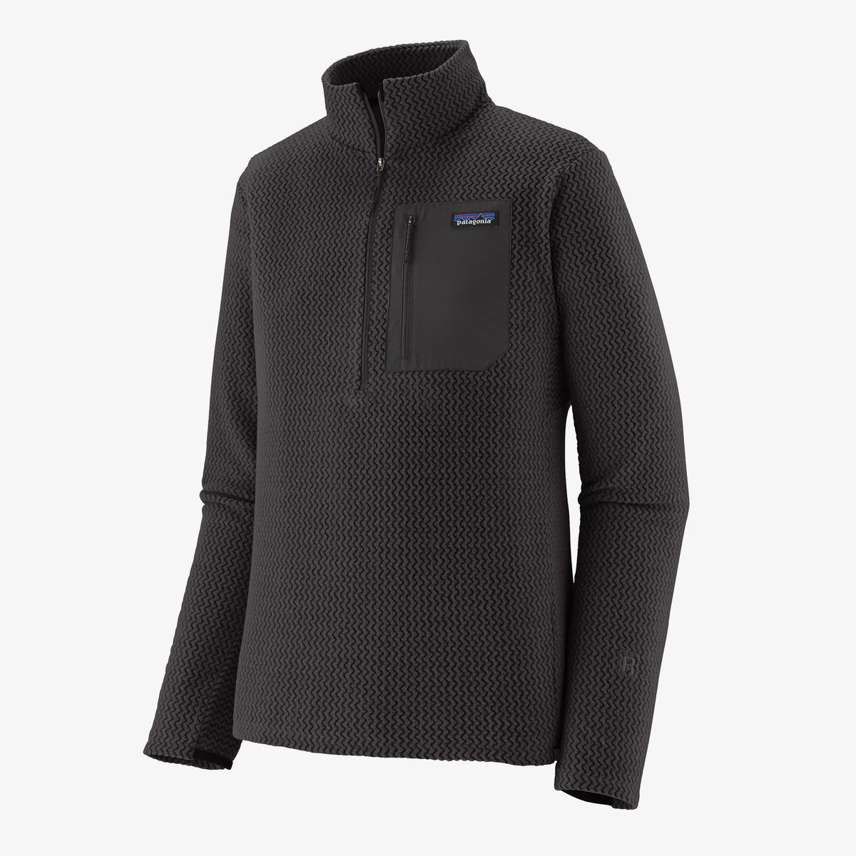 Patagonia Men's R1® Air Zip-Neck Black