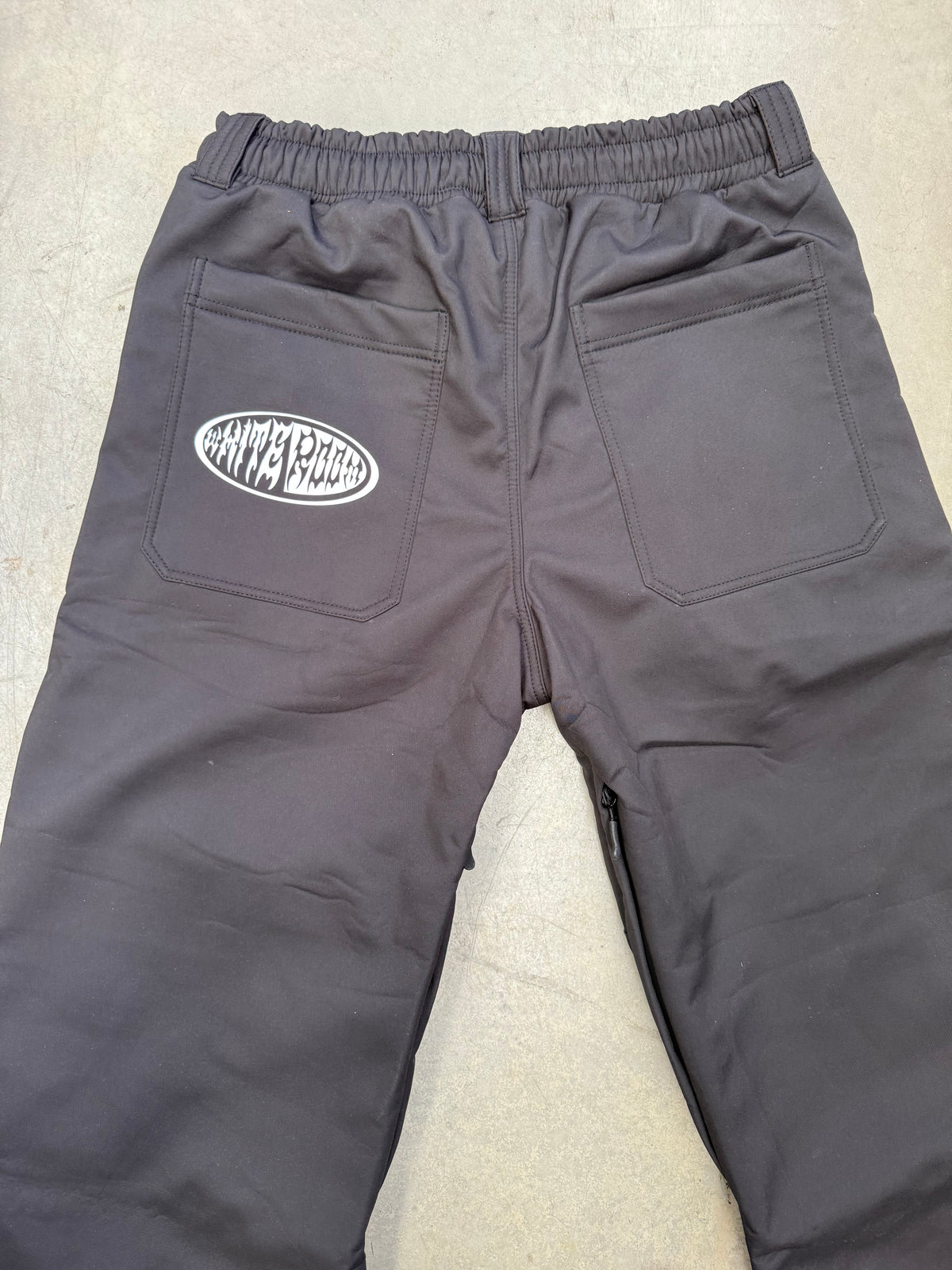 Whiteroom Park Pant Bonded Black