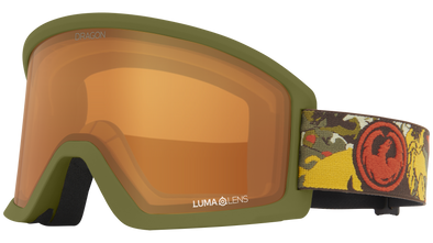 Dragon DX3 OTG - Leafy Camo / LL Amber