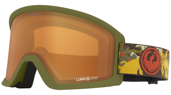 Dragon DX3 OTG - Leafy Camo / LL Amber