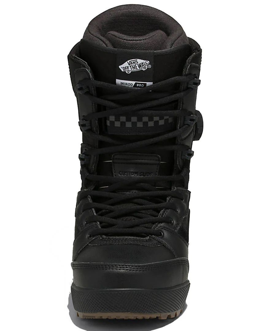 Vans Invado Pro Black/Gum Snowboard Boots