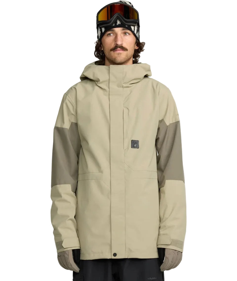 Volcom Primry Mens Jacket Moss Green