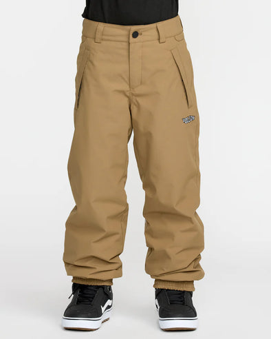 Volcom Youth Chaos Insulated Pant Bronze