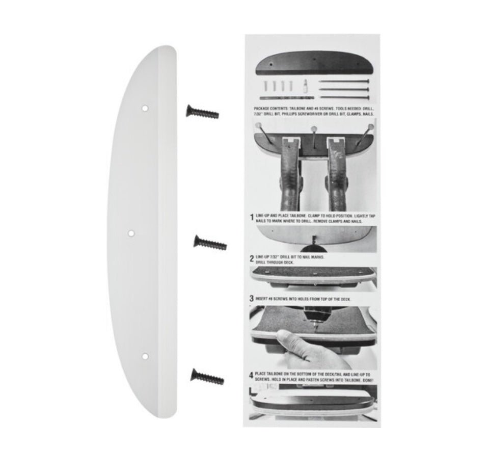 Powell Peralta ASC Tail Bone white