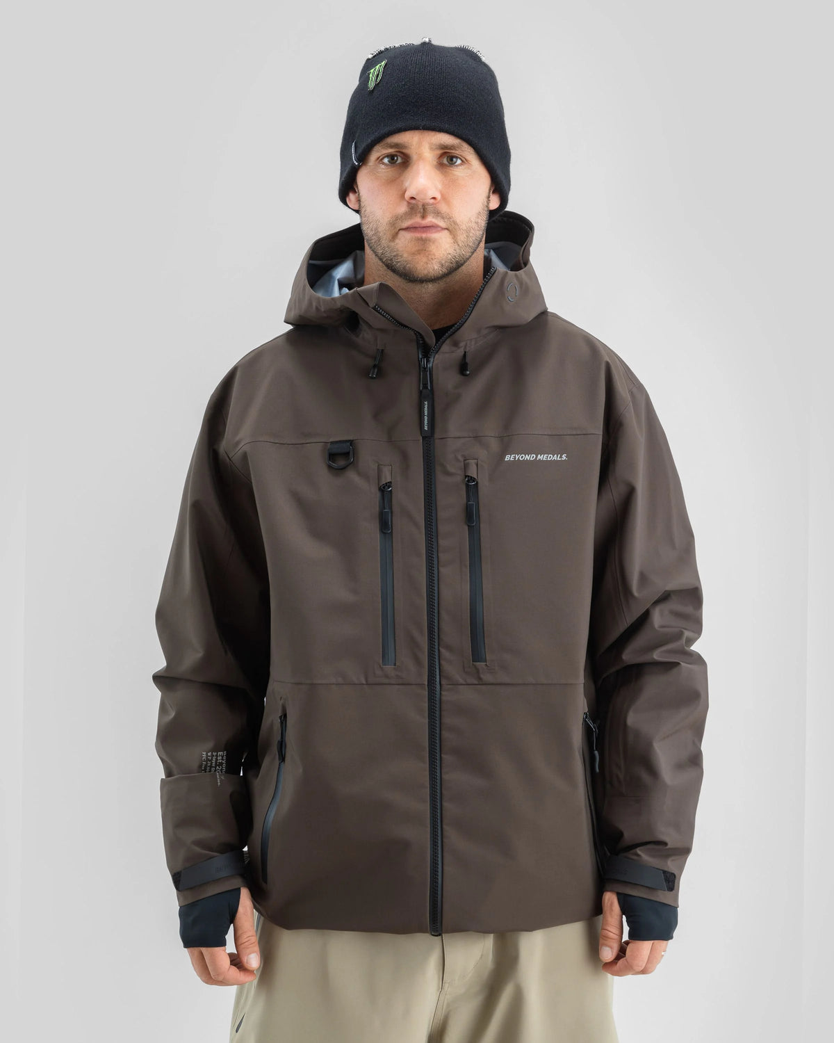 Beyond Medals Pro Tech Jacket 3L Brown