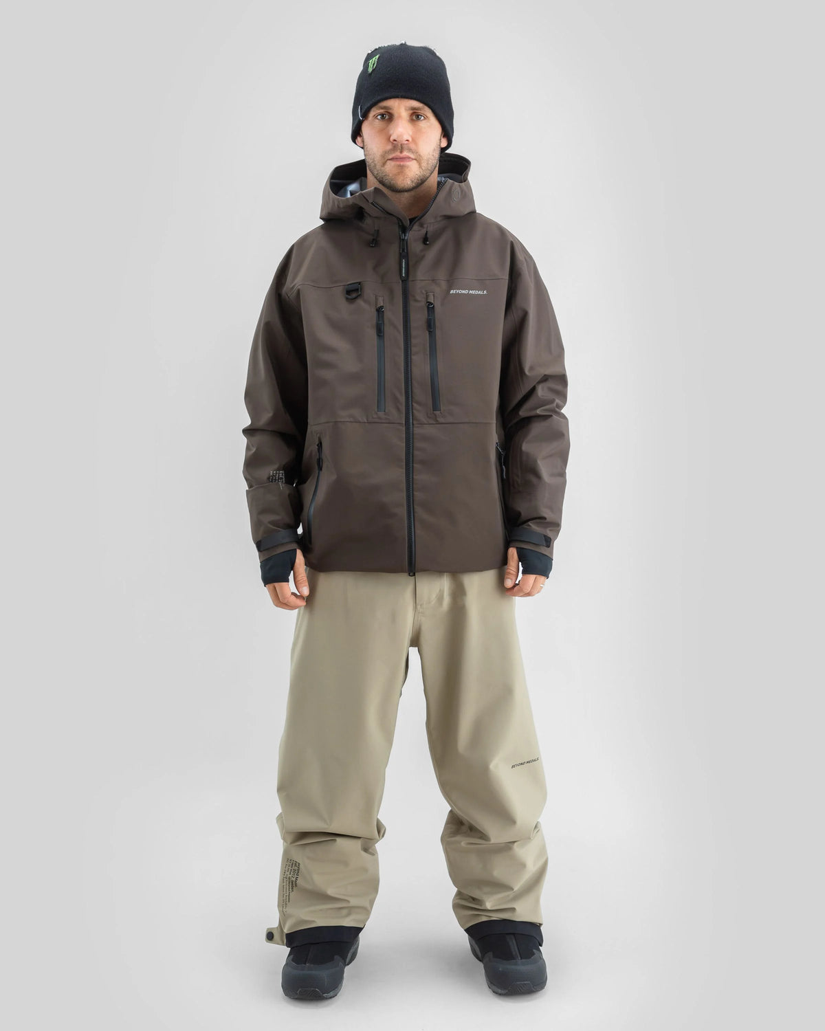 Beyond Medals Pro Tech Jacket 3L Brown
