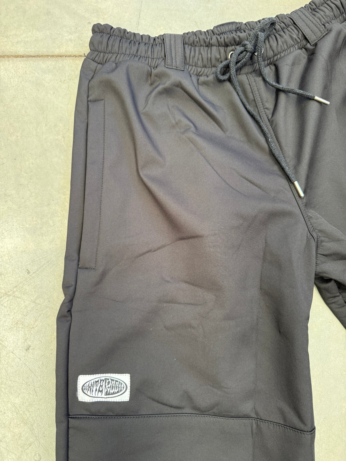 Whiteroom Park Pant Bonded Black