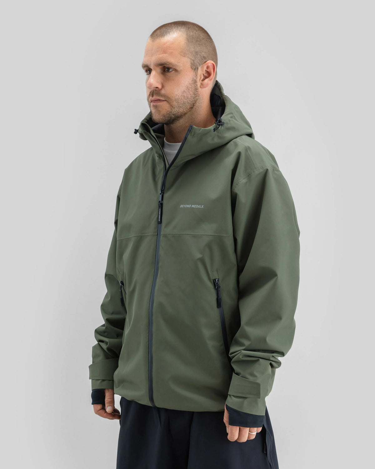 Beyond Medals Park Jacket Dark Green