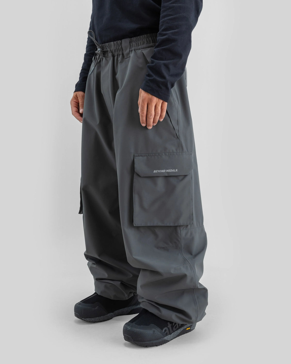 Beyond Medals Cargo Park Pant Grey