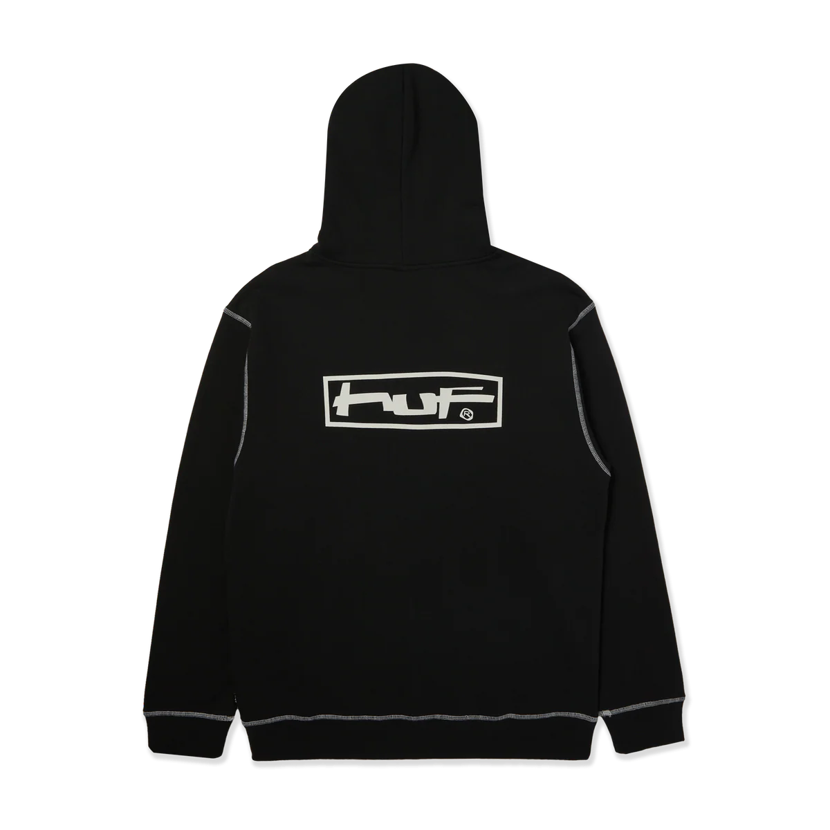 HUF Stretch Full-zip Hoodie Black