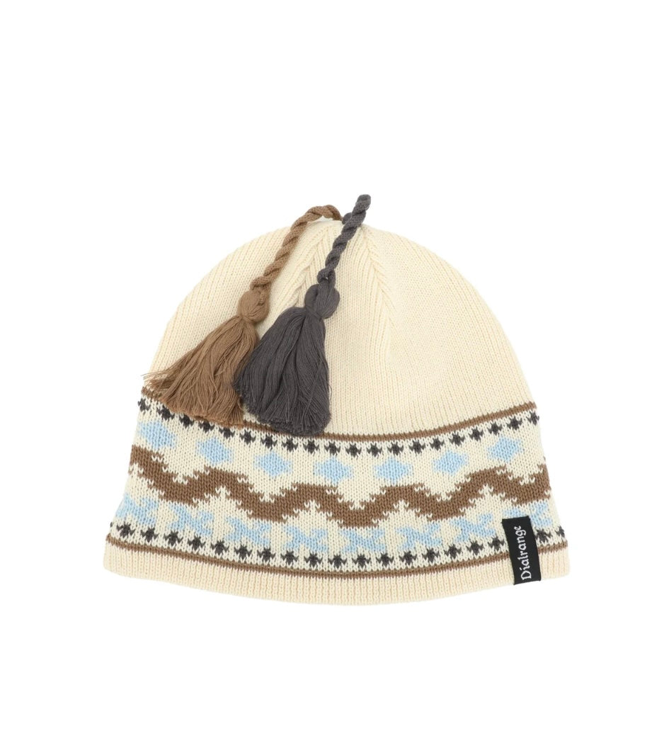 Dial Range Tassie skull cap Beanie Crème