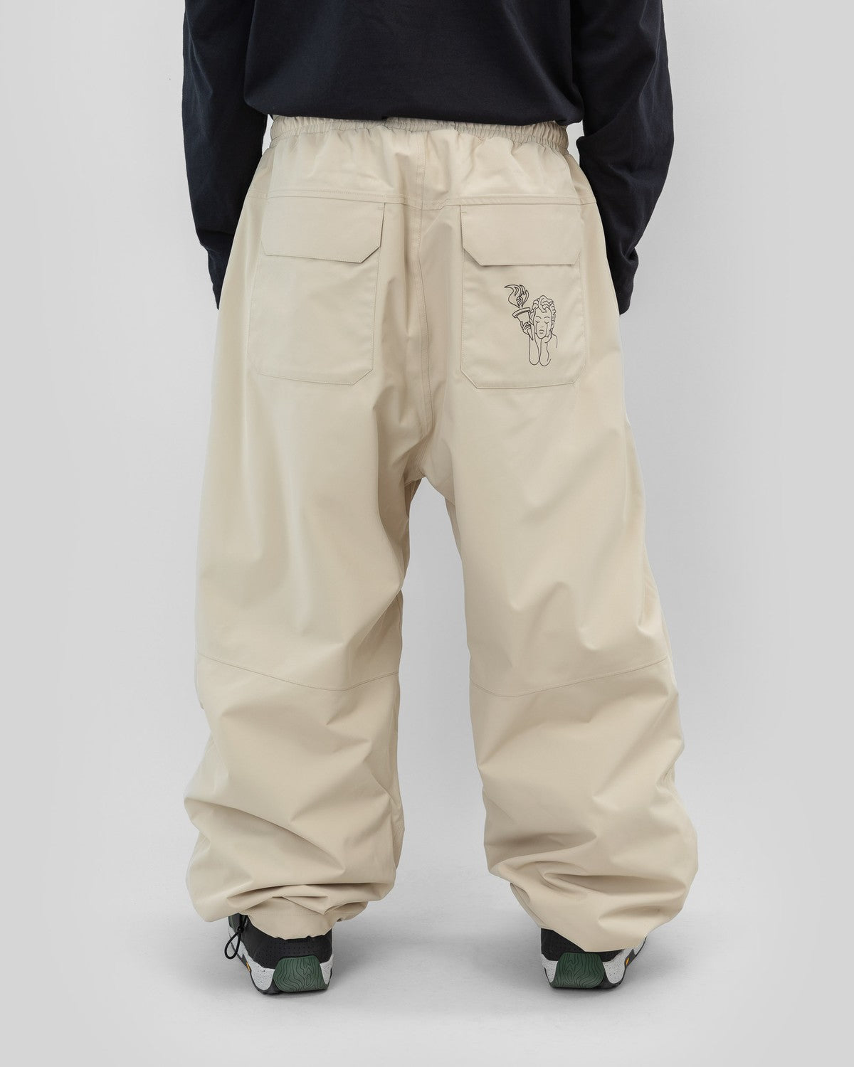 Beyond Medals Park Pants Beige