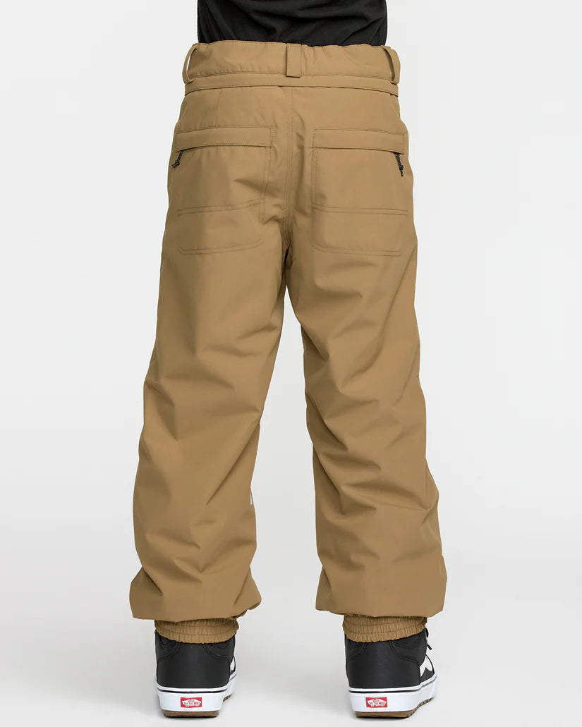Volcom Youth Chaos Insulated Pant Bronze