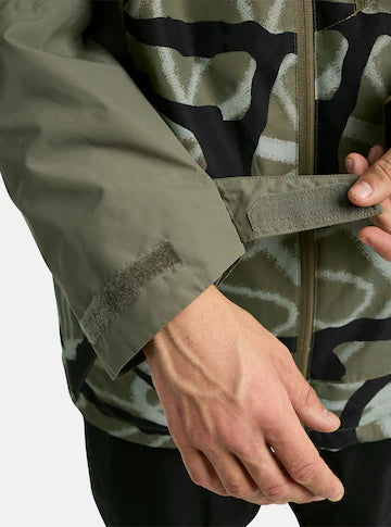 Burton Mens Reserve 2L Jacket Graffiti Camo/ Forest Moss 2026