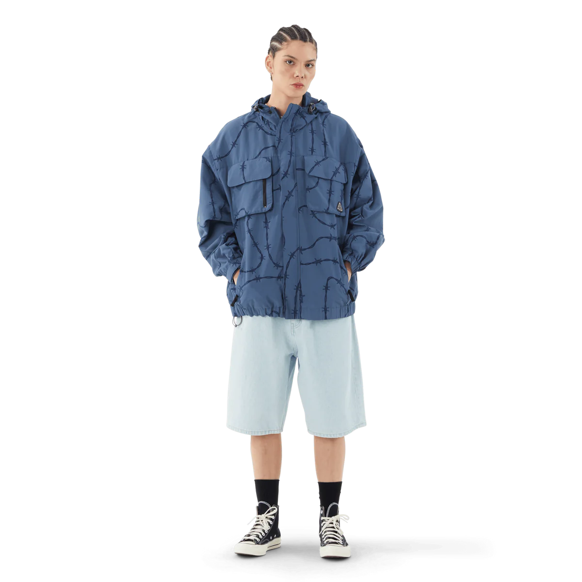 HUF Cromer Short Light Blue