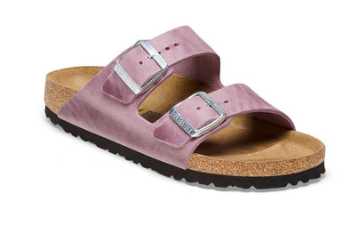 Birkenstock Arizona Lavender Oiled Leather Sandals