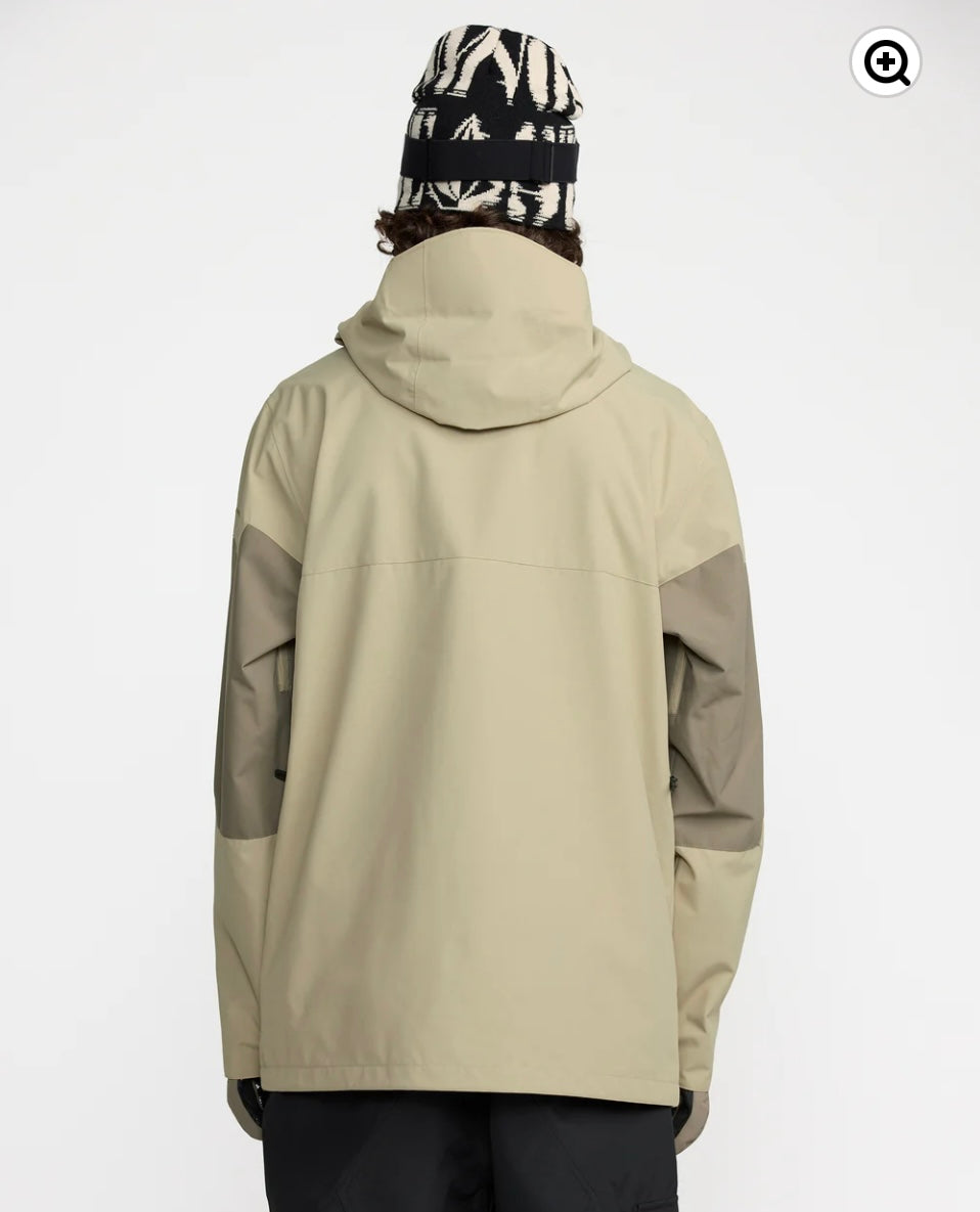 Volcom Primry Mens Jacket Moss Green