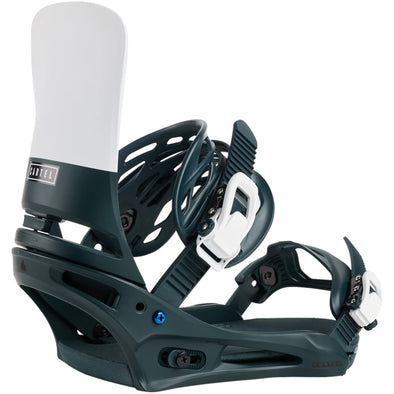 Burton Cartel Bindings Deep Emerald/White