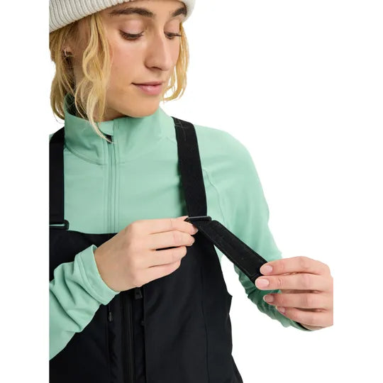 Burton Womens Reserve 2L Bib Pant True Black 2026