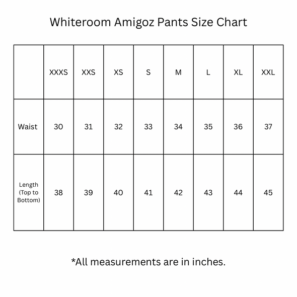 Whiteroom x Amigoz Cargo Snow Pants Black