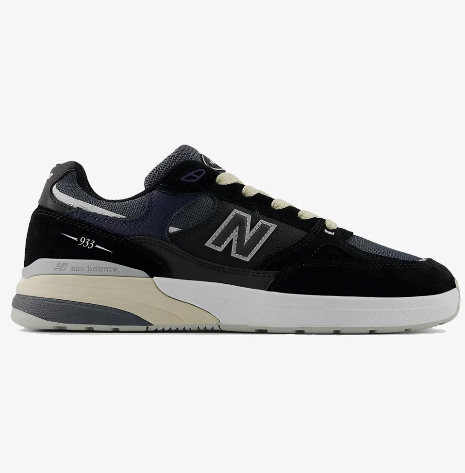 New Balance Numeric Reynolds 933 Skate Shoe Black Navy