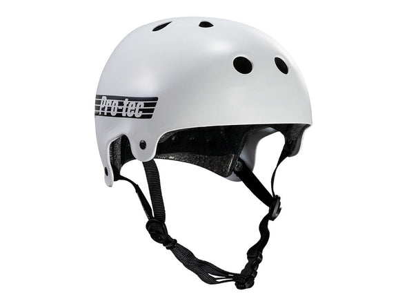 Pro-Tec Old School Certified Helmet Gloss White