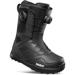 ThirtyTwo Mens STW Double Boa Black Snowboard Boots