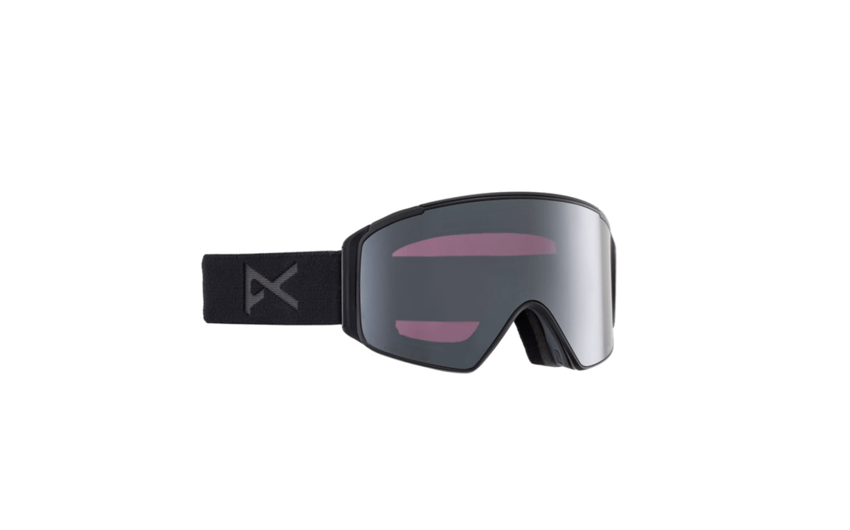 Anon M4.S Cylindrical Smoke Perceive Sunny Onyx + Variable Violet Goggles