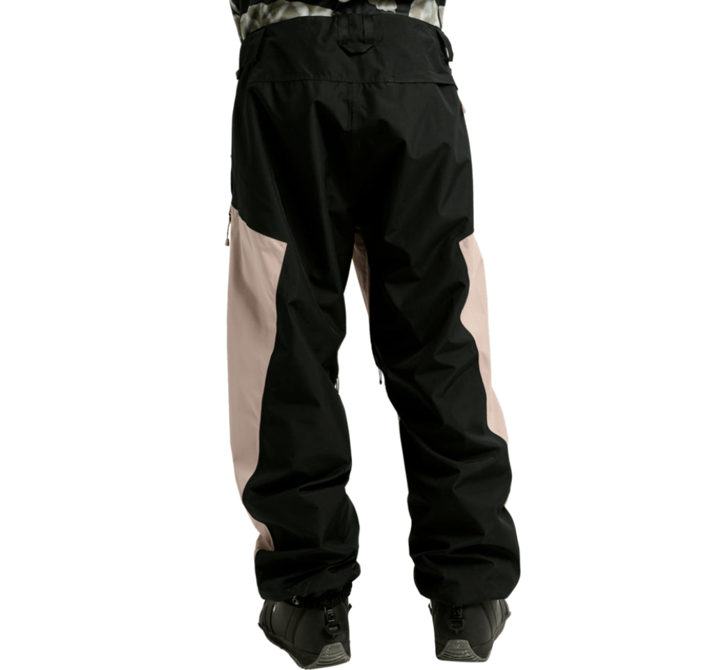 Burton Mens Reserve 2L Relaxed Pants Summit Taupe/True Black