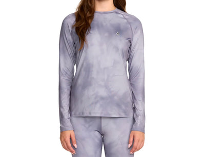 Volcom Womens V-Science Crew Lavender Aura
