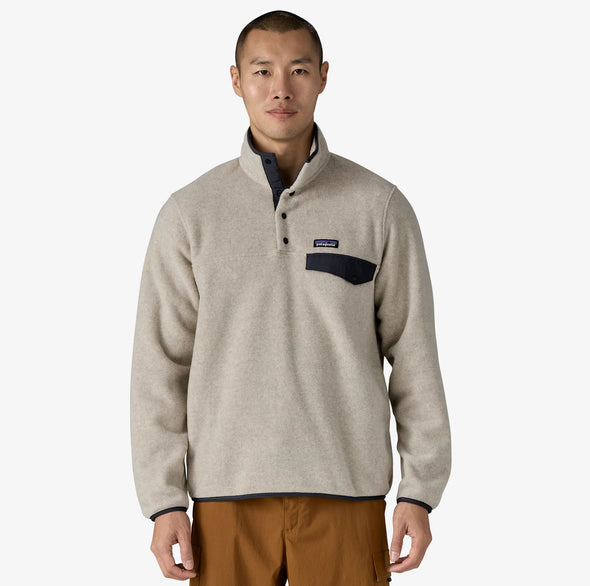 Patagonia Lightweight Synchilla Snap-T Pullover Oatmeal Heather