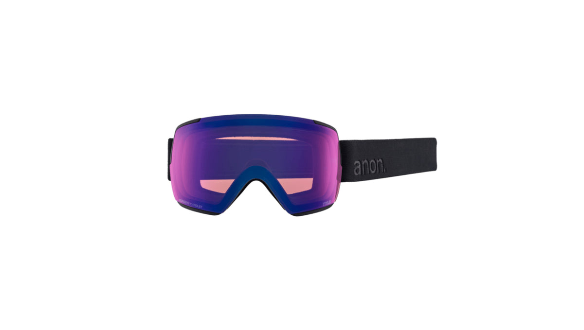 Anon M5S Smoke Perceive Sunny Onyx + Variable Violet Goggles