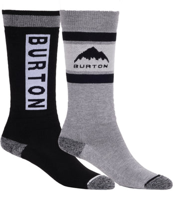 Burton Kid’s Weekend Midweight Socks 2PK True Black 2025