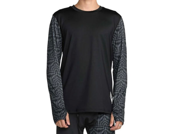 Volcom Mens V-Science Crew Black/Charcoal