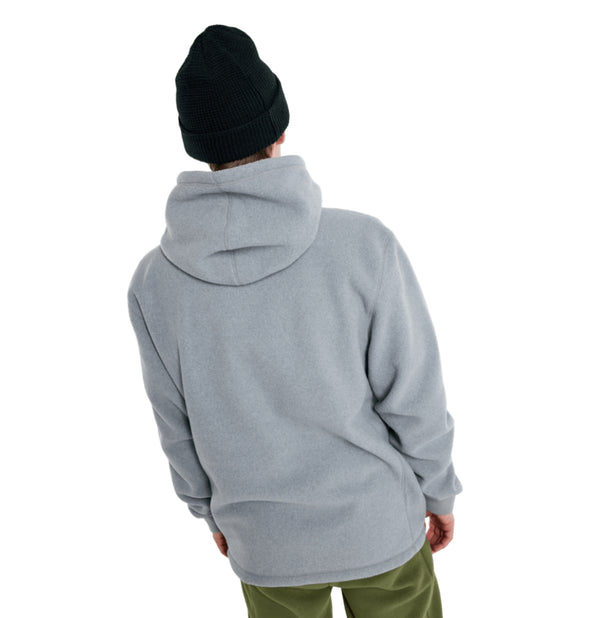 Burton Men’s Cinder Hood Gray Heather 2026