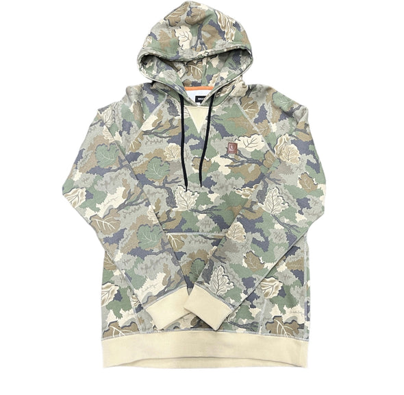 Brixton Builders Fleece Hoody Leaf Camo